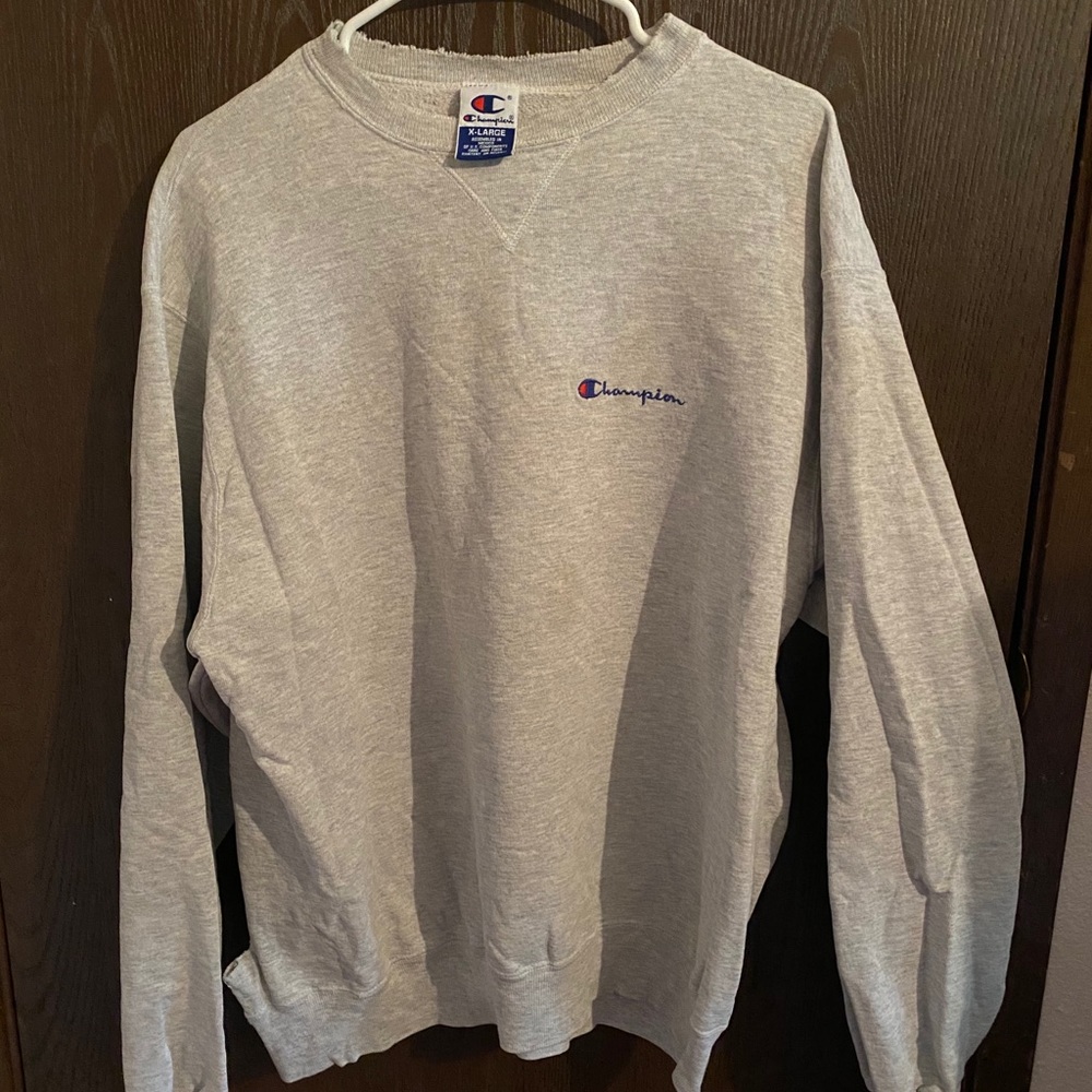 Distressed Champion Sweatshirt